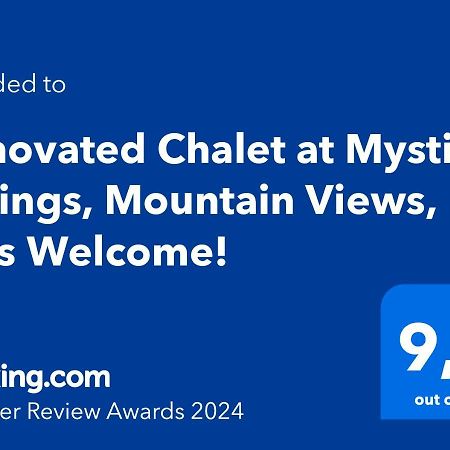 Renovated Chalet At Mystic Springs, Mountain Views, Pets Welcome! Canmore Bagian luar foto