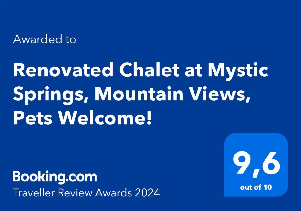 Renovated Chalet At Mystic Springs, Mountain Views, Pets Welcome! Canmore Bagian luar foto